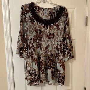 2X blouse by Catherines